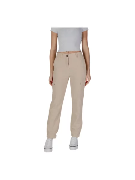 Spodnie cargo B.young beżowe