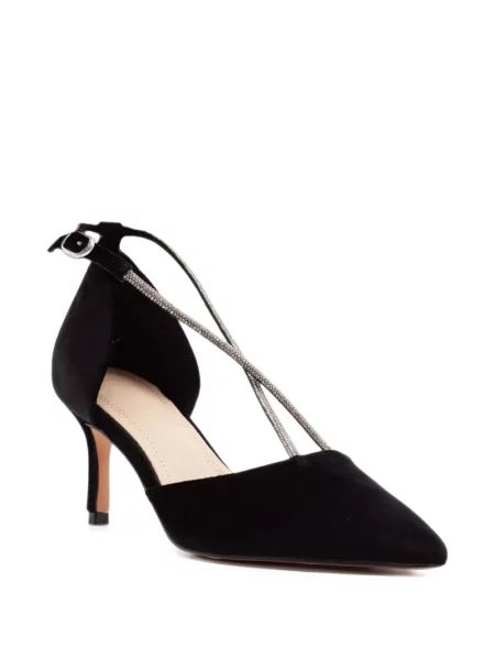 Stras pantofi cu toc Twenty Fourhaitch negru