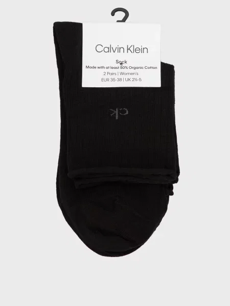 Короткі шкарпетки Calvin Klein Jeans чорні