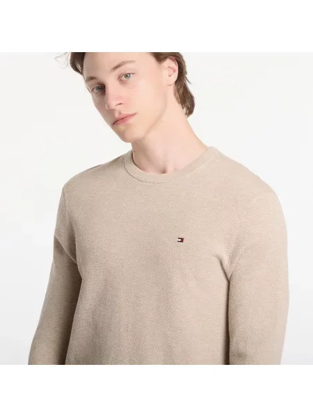 Пуловер Tommy Hilfiger Essential Structure Crew Neck Batique khaki Heather M