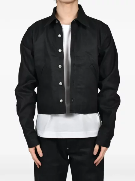 Decupat geacă Rivet & Hide negru