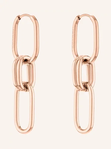 Liebeskind Kolczyki Wiszące Ze Stali Nierdzewnej rosegold