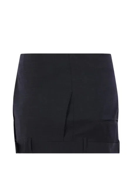 Cu centură fusta mini Hodakova negru