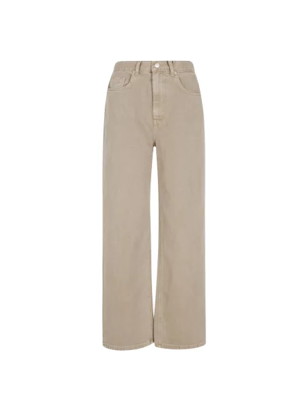 Baggy jeans Dunst beżowe