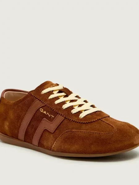 Gant Sneakers Sperly | piele întoarsă maro