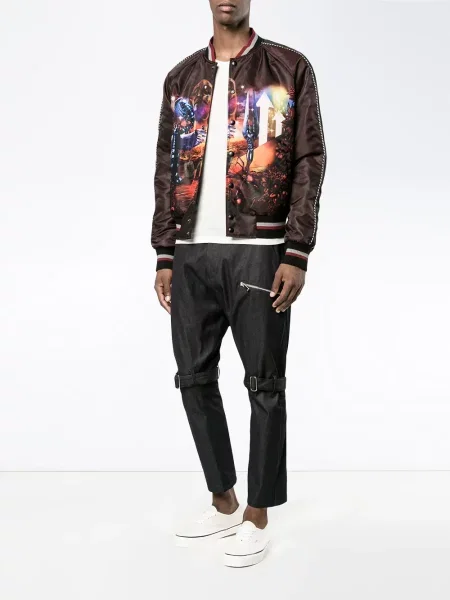 Geacă bomber Lanvin cu imagine