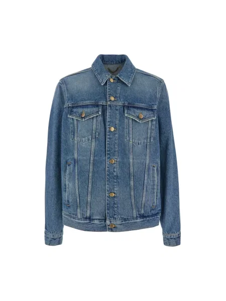 Kurtka jeansowa Golden Goose niebieska