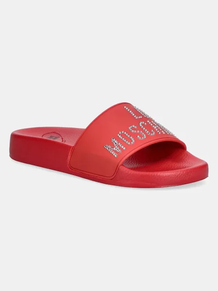 Чехли Love Moschino червено