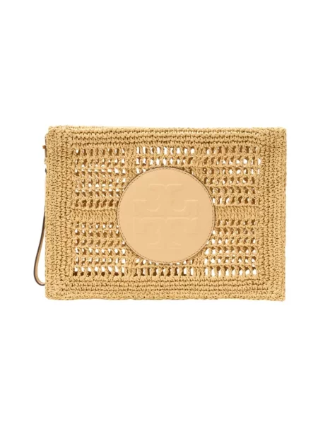 Kopertówka Tory Burch beżowa