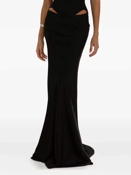 Fusta maxi Moos Studio negru