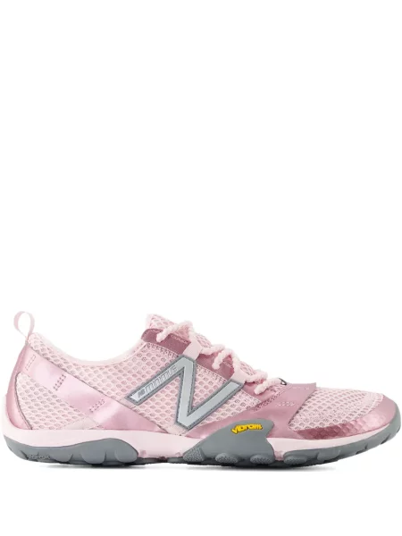 Cargo kalhoty New Balance se síťovinou s kulatým výstřihem černé