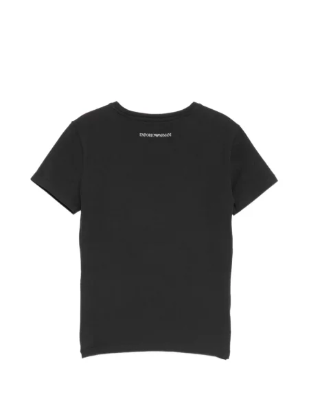 Μπλούζα Emporio Armani λαιμό σέσουλα μαύρο