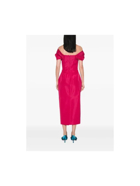 Sukienka Carolina Herrera w serca różowa