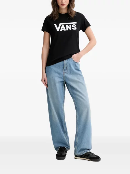 Pantaloni Vans în carouri albastru