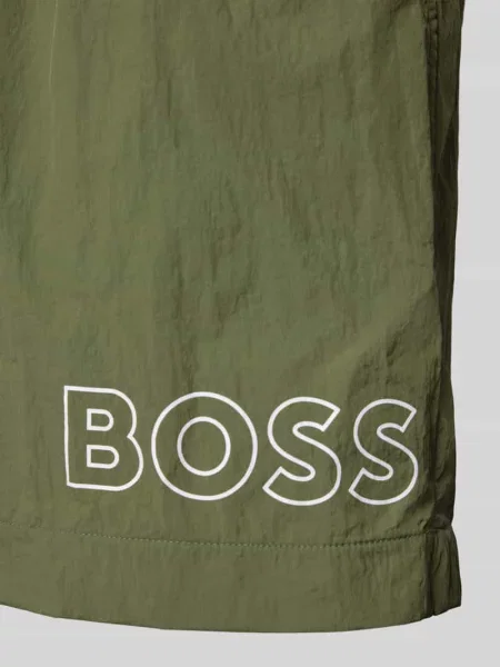 Kąpielówki Boss z nadrukiem