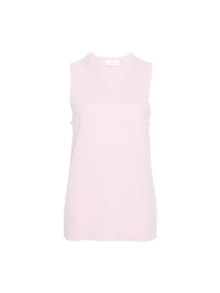 Sweter Sportmax wełniany różowy