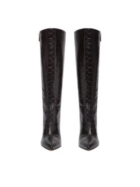 Kozačky Nine West hnědé