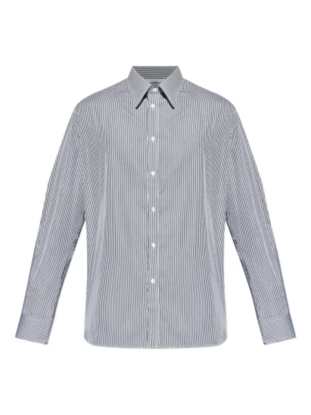 Cămașă Givenchy cu broderie cu dungi albastru