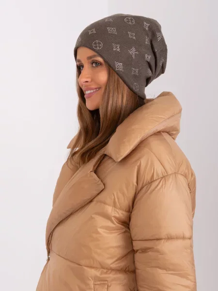 Šiltovka Fashionhunters khaki