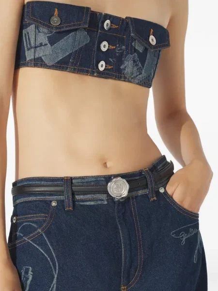 Curea Jean Paul Gaultier negru