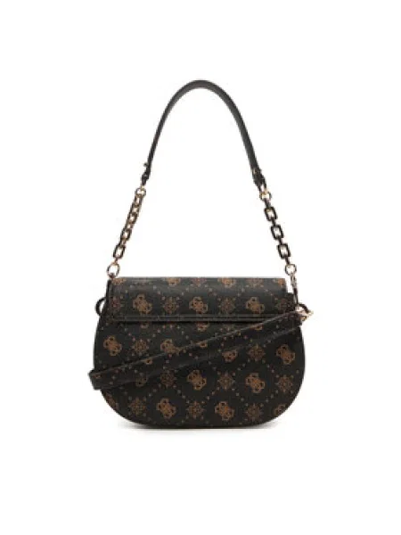 Táska Guess Emelie Logo barna