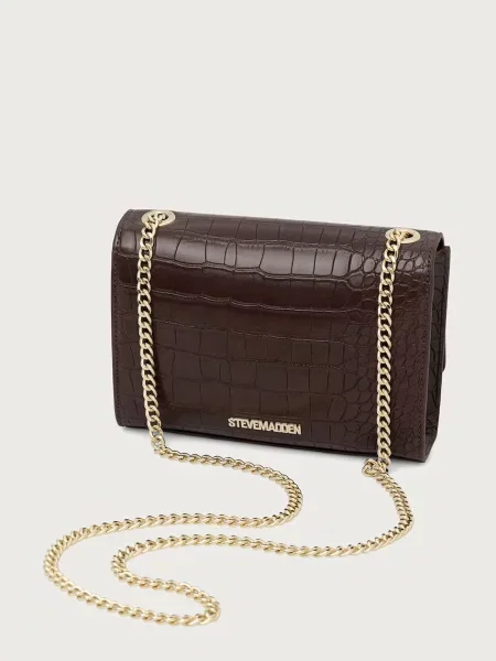 Кожаная сумка через плечо Steve Madden
