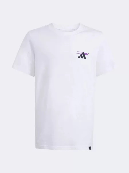 Adidas tričko bílé
