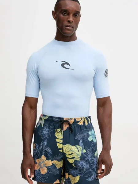 Тениска за плуване Rip Curl WAVES UPF синьо