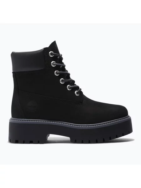Botine Timberland streetstyle cu strasuri negru