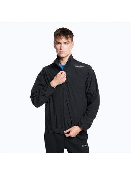 Olcsóbban. Férfi Calvin Klein Windjacket BAE szépség kabát. Méret: L fekete