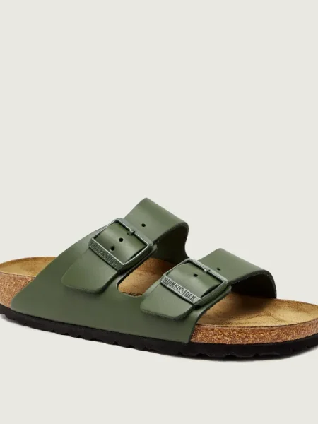 Birkenstock De piele șlapi Arizona NL | narrow fit verde