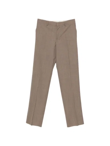 Pantaloni Moschino de lână maro