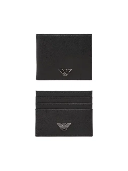 Denarnica Emporio Armani črna