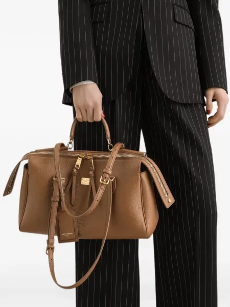Τσάντα Dolce & Gabbana καφέ