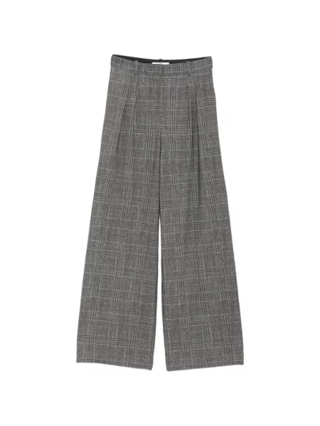 Pantaloni Circolo 1901 în carouri gri