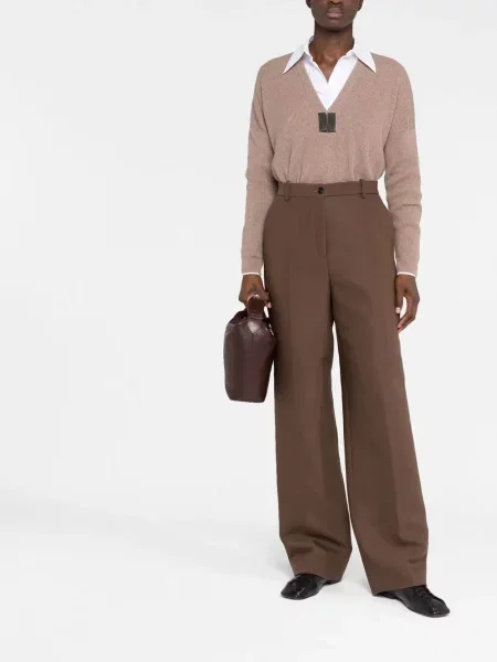 Pantaloni The Row maro