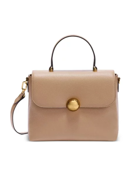 Torebka Furla skórzana brązowa