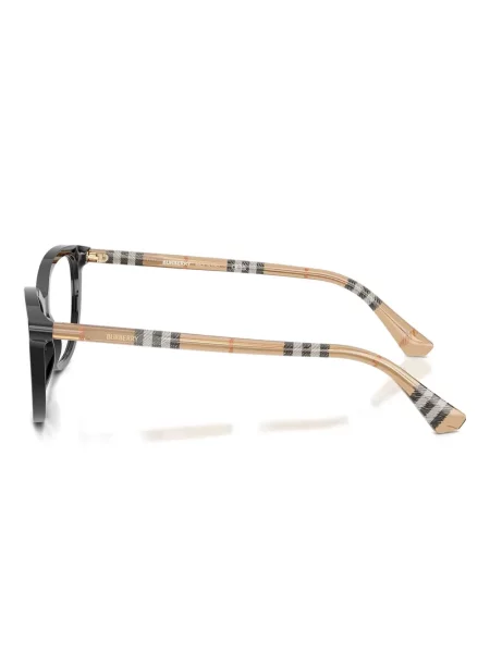 Sunčane naočale Burberry Eyewear karirane crna