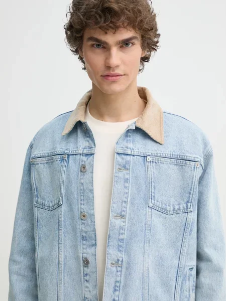 Drôle de Monsieur Дънково яке La Veste Jean DElavEe синьо