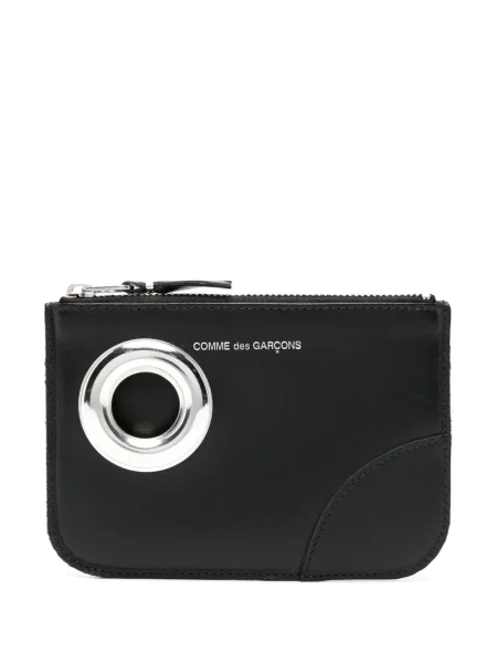 Portofel Comme Des Garçons Wallet din piele negru