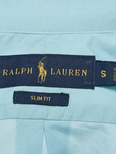 Poplínová košile Polo Ralph Lauren modrá