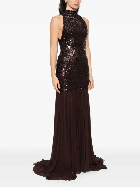 Rochie Atu Body Couture de costum maro