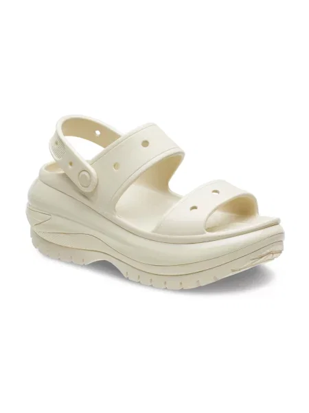 Sandały Crocs beżowe