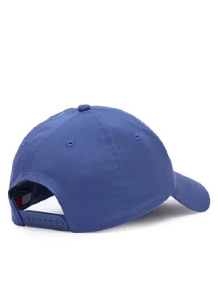 Kapa s šiltom Tommy Jeans Script Logo modra