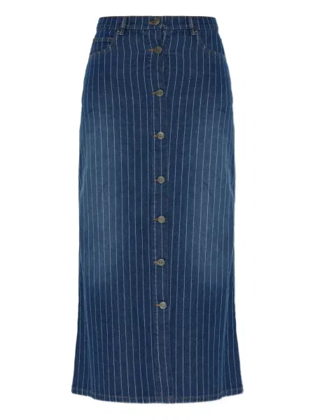 Fustă Munthe cu dungi albastru