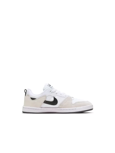 Sneakersy Nike zamszowe białe