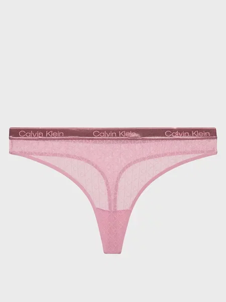 Труси Calvin Klein з принтом рожеві