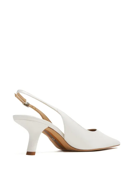 Pantofi cu toc Sam Edelman slingback alb