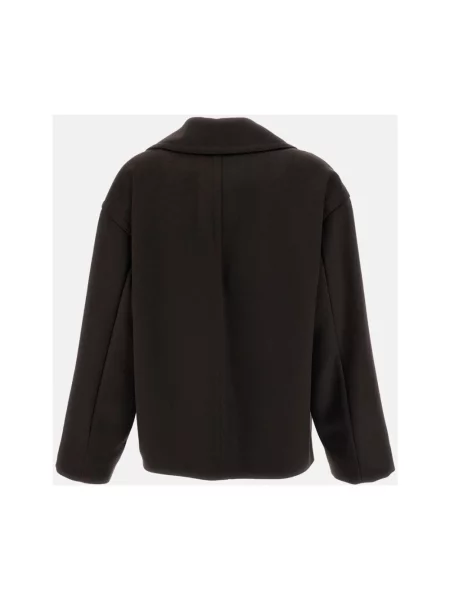 Płaszcz Max Mara Studio wełniany brązowy