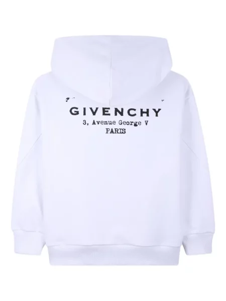 Bluza z kapturem dziecięca Givenchy biała
